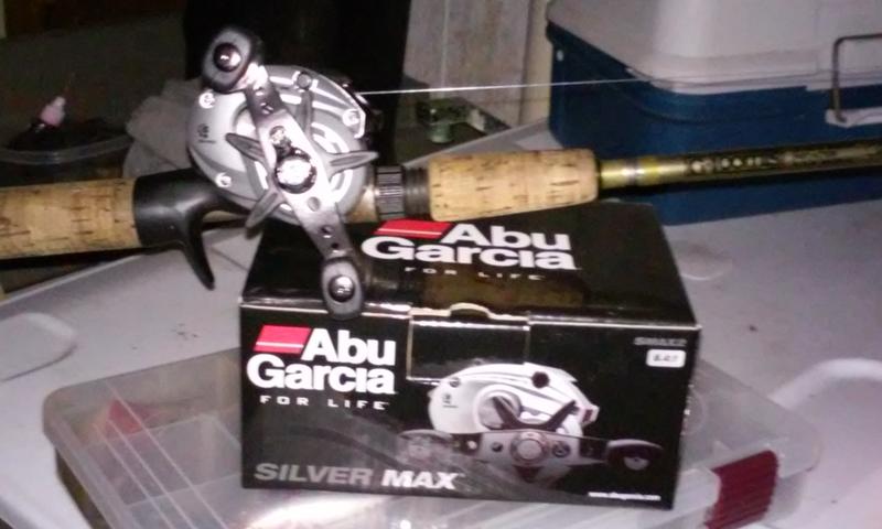 abu garcia silver max reel