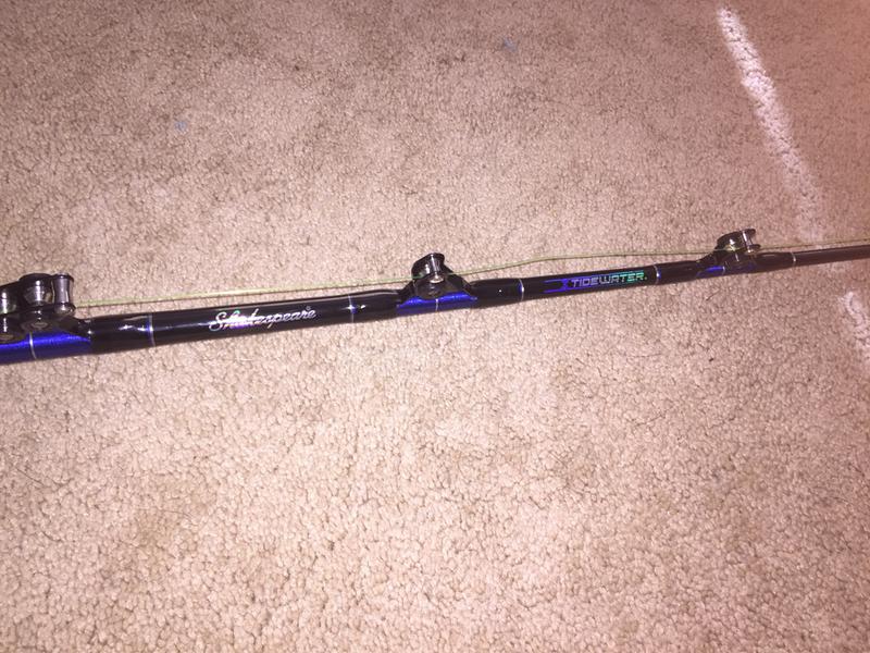 shakespeare tidewater rod and reel combo