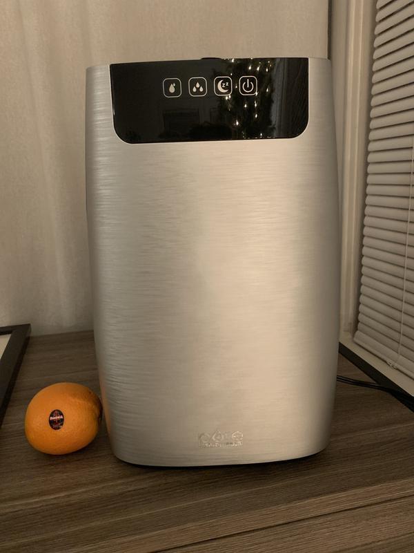 Orange as size comparison