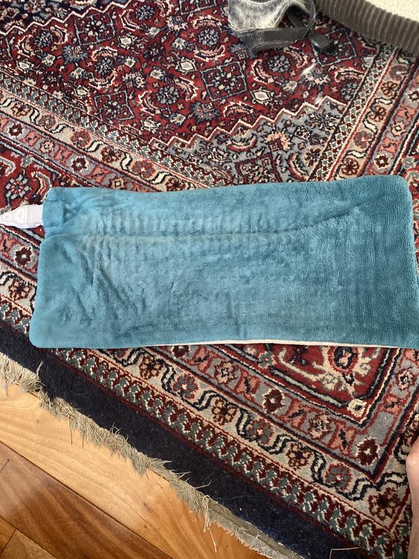King size blue heating pad
