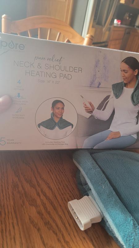 My neck and shoulder heating pad.