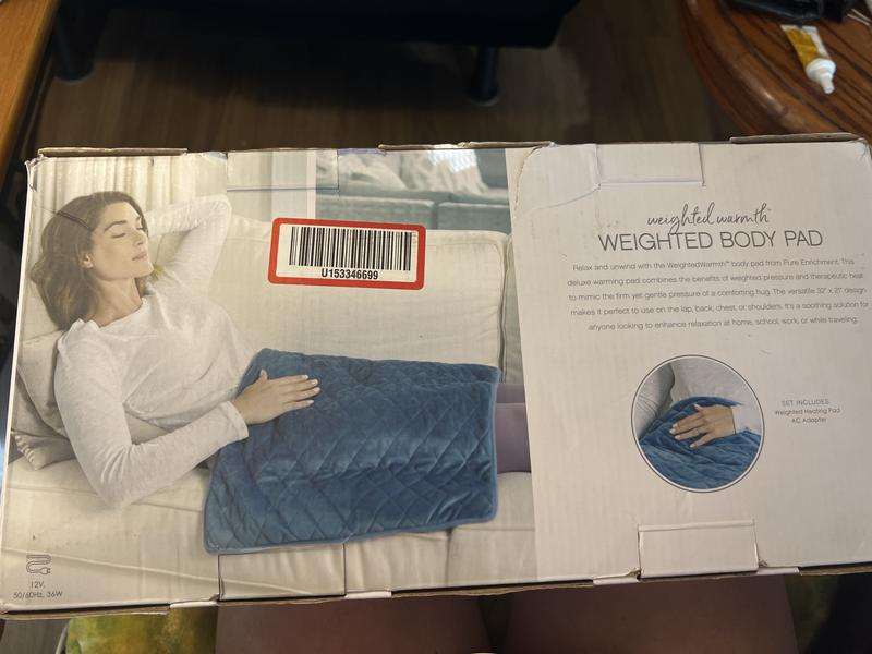 WeightedWarmth™ Weighted Body Pad with Heat | Pure Enrichment®