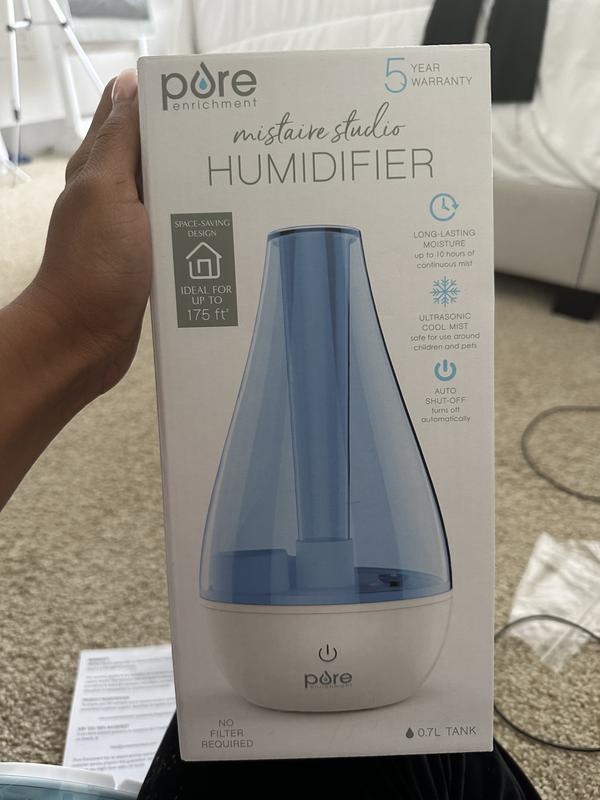 MistAire™ Studio & Ultrasonic Cool Mist Humidifier Bundle