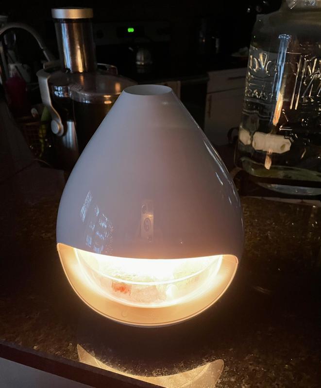 Crystal Himalayan Salt Rock Lamp & Essential Oil Diffuser