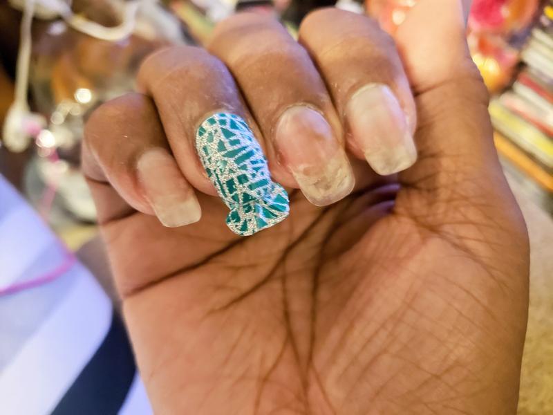 My acrylic nails look so natural now