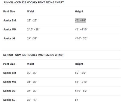 CCM Jetspeed FT4 Hockey Pants- Jr