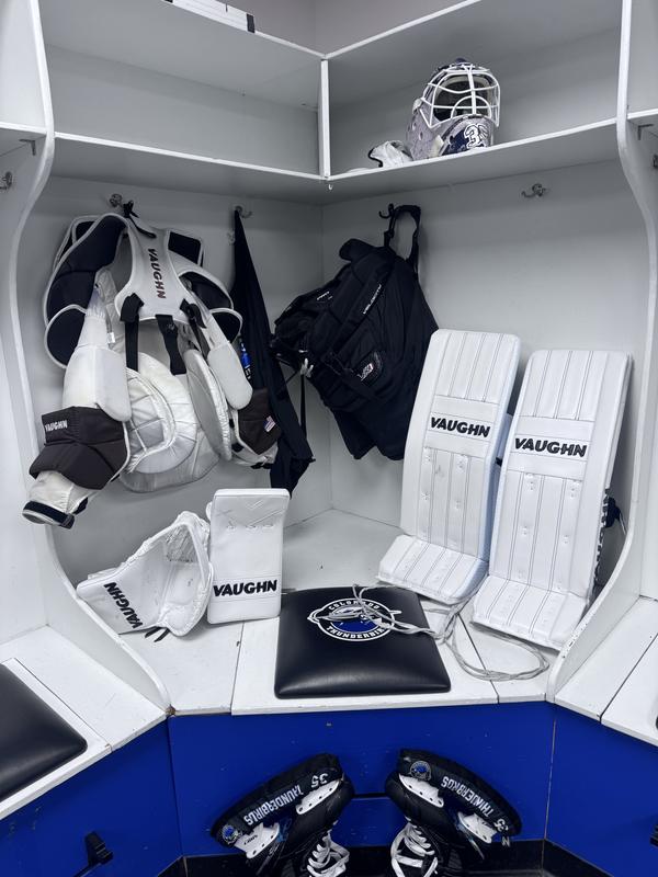 Vaughn Pure Spec Vintage Goalie Leg Pads - Senior | Pure Goalie