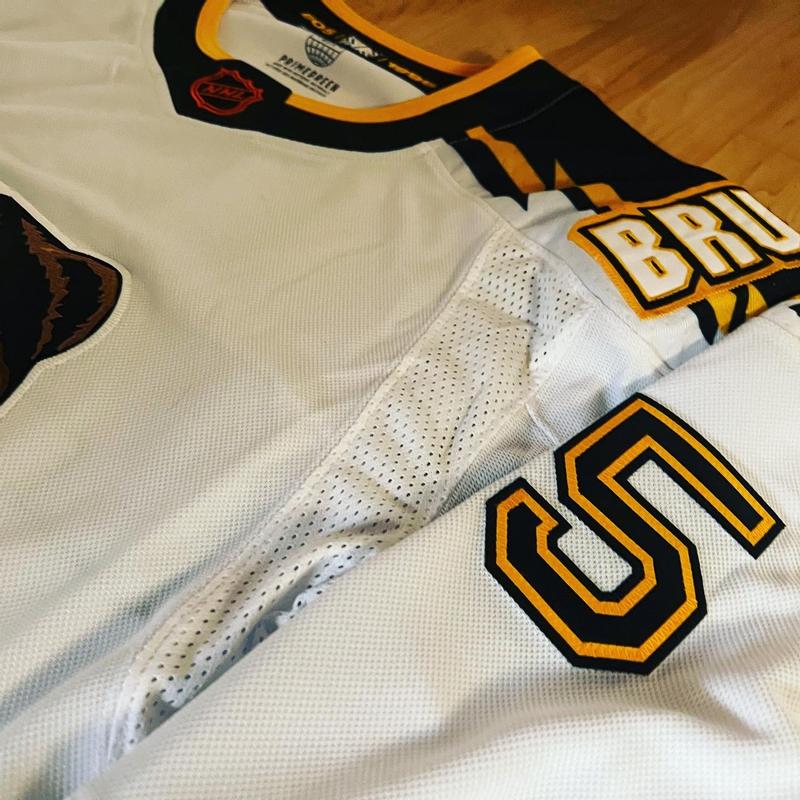 A Deeper Look into the Adidas Reverse Retro Jersey: Boston Bruins # BostonBruins #ReverseRetro