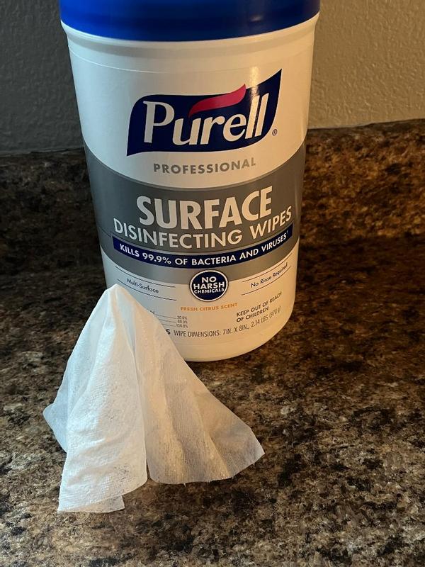 Purell Professional Surface Disinfecting Wipes 7 x 8 110 Wipes Per