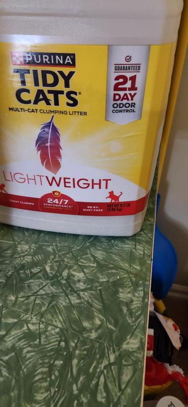 Litter currently using, states 99.9% dust free