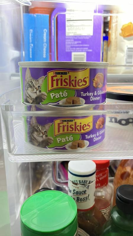 Purina Friskies Pate Wet Cat Food Turkey Giblets Dinner 5.5