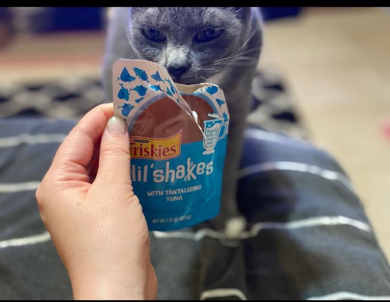 Purina Friskies Wet Pureed Cat Food Topper Lil Shakes With