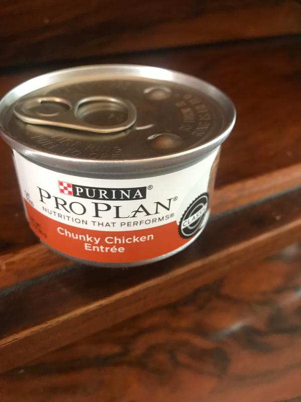 Purina Pro Plan COMPLETE ESSENTIALS High Protein Classic Chunky Chicken Entree Adult Wet Cat Food 3 oz. Case of 24 Petco