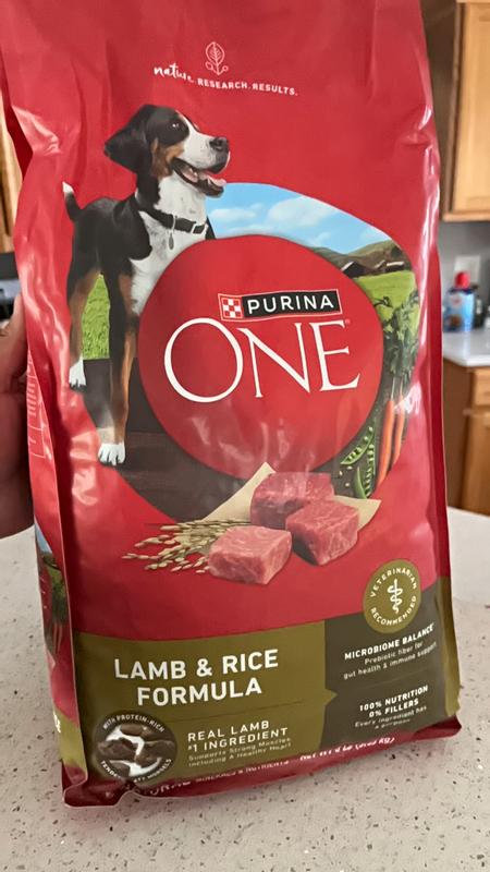 Purina one lamb and rice hotsell