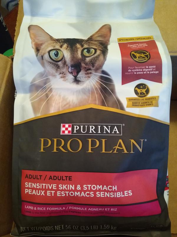 Pro plan cat food sensitive stomach best sale