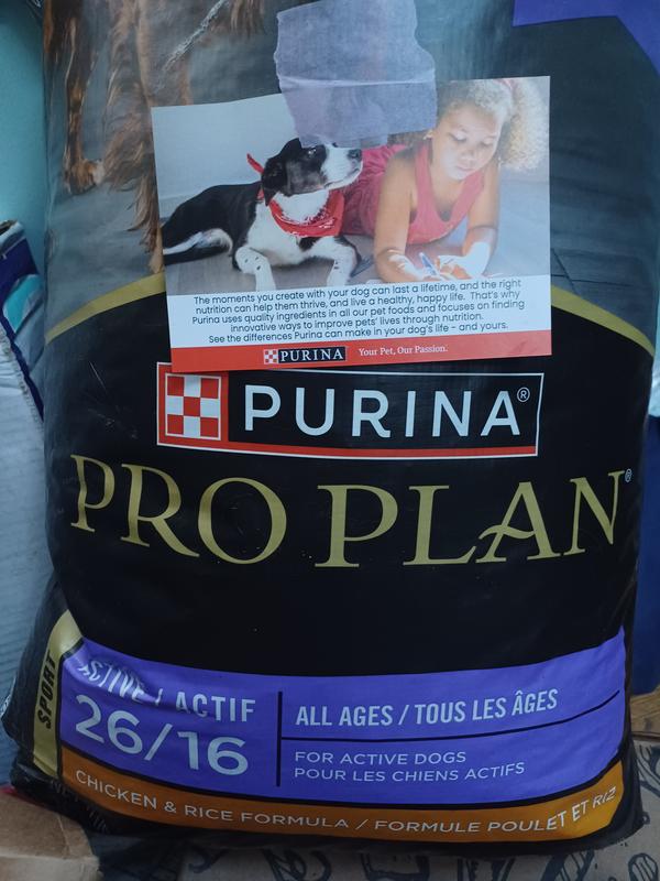 Purina Pro Plan Sport Active 26 16 Formula Dry Dog Food 37.5 lbs. Petco