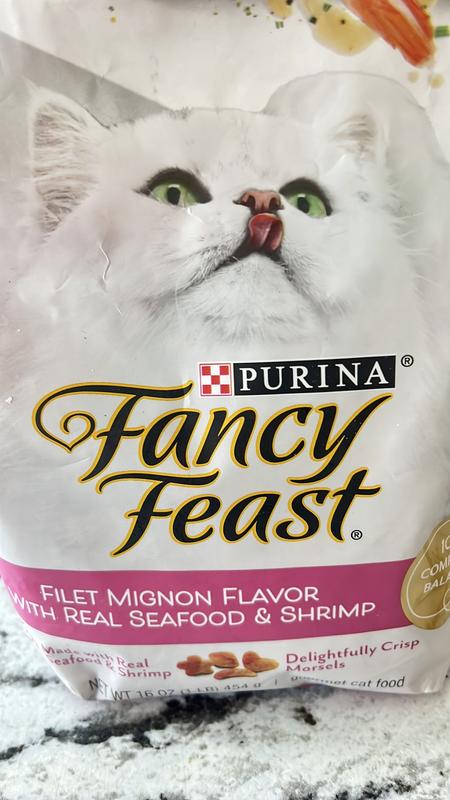 Fancy Feast Filet Mignon Seafood Shrimp Cat Food 3 lbs