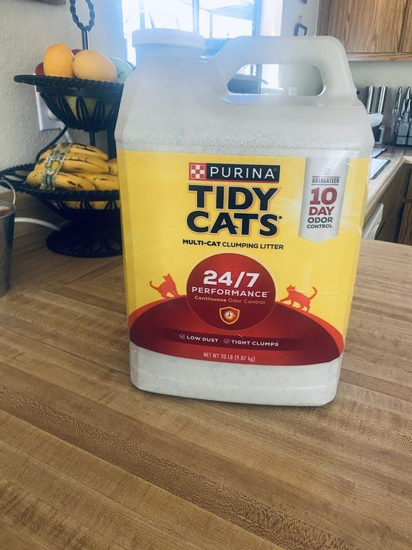 Purina Tidy Cats 24/7 Performance Clumping Cat Litter, - Kitty Litter