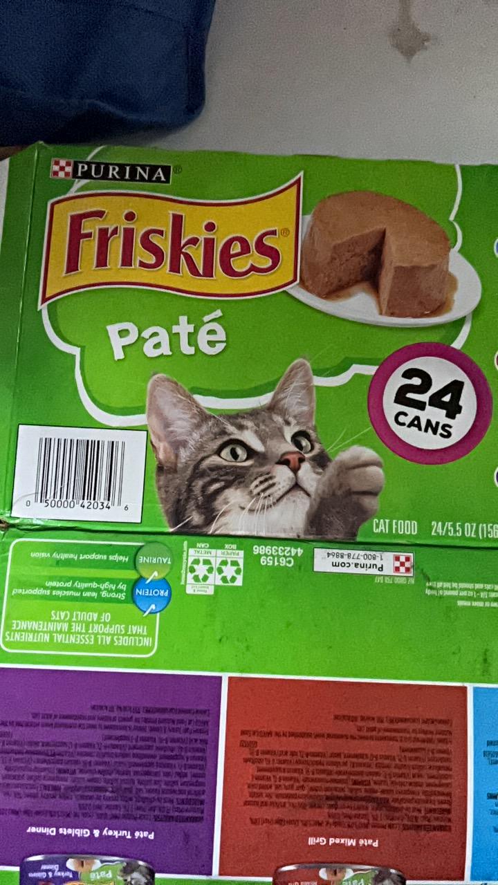 Friskies Ocean Whitefish Tuna Pate Cat Food 24 Pack