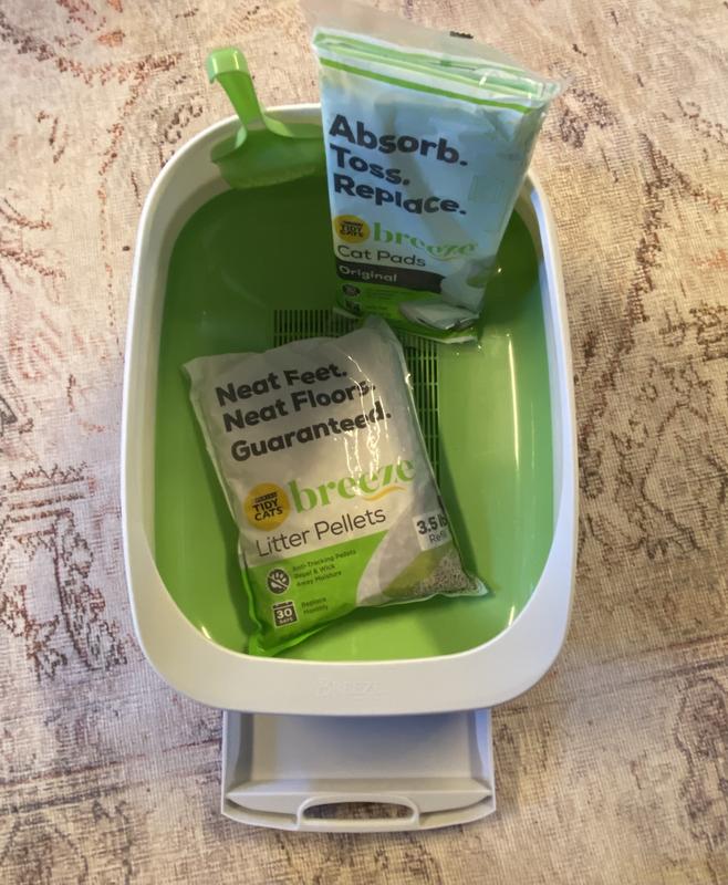 Breeze cat litter reviews sales