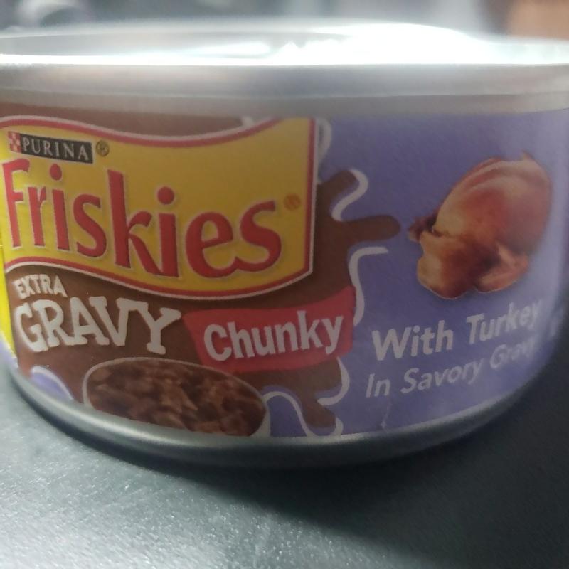 Friskies extra hotsell gravy chunky