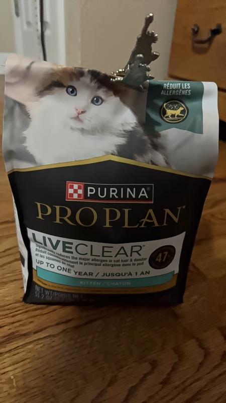 Purina Pro Plan LiveClear Allergen Reducer Chicken and Rice