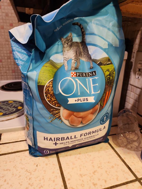 Purina ONE Natural Cat Food for Hairball Control PLUS Hairball Formula 16 lb. Bag Meijer