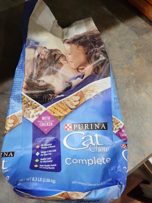 Purina Cat Chow High Protein Dry Cat Food Complete 20 lb. Bag