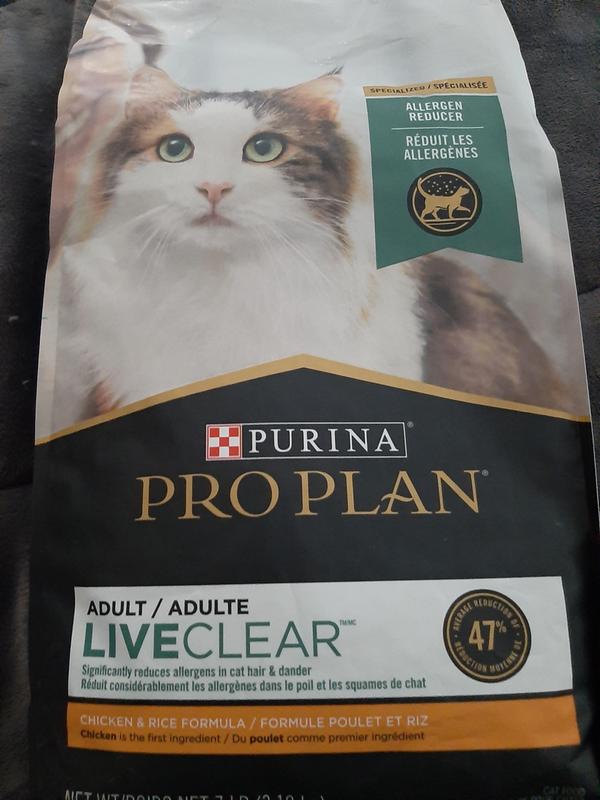 Liveclear Allergen Reducing Chicken Cat Food Pro Plan Vet Direct