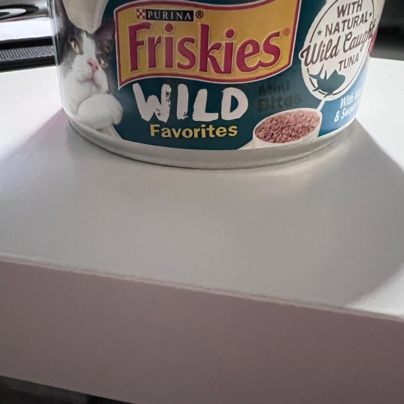 Purina Friskies Wet Cat Food Wild Favorites With Wild Caught Tuna