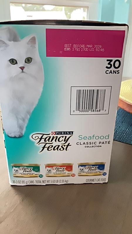 Buy Purina Fancy Feast Seafood Classic Pate Collection Grain Free