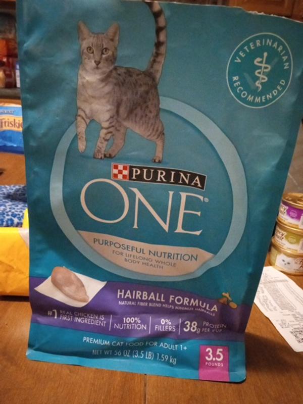 Purina ONE Advanced Nutrition Hairball Formula Dry Cat Food Petsense