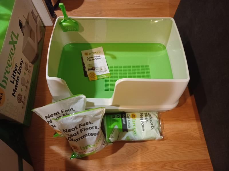 Breeze litter box system best sale