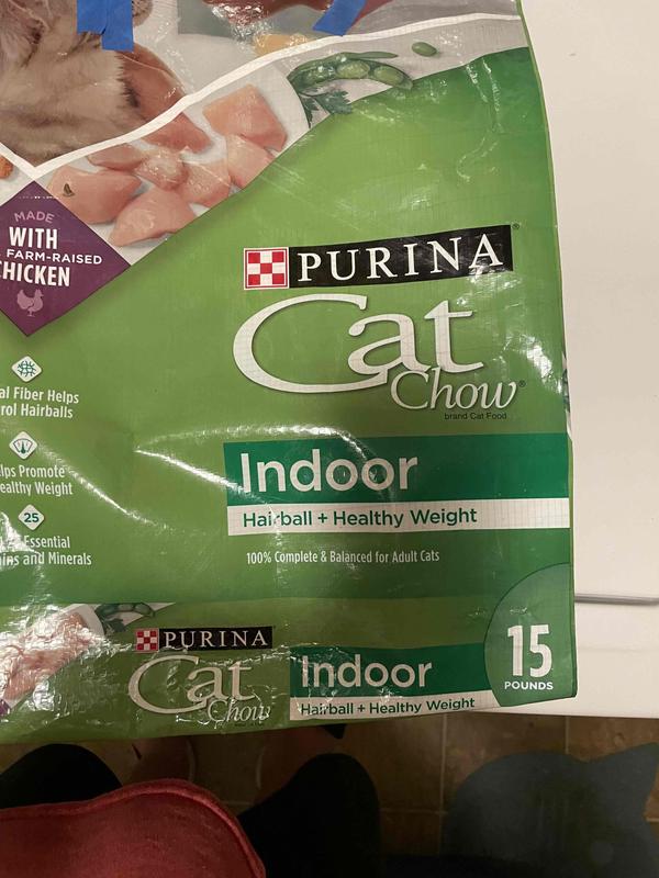 Purina Cat Chow Indoor Dry Cat Food Hairball Healthy Weight 6.3 lb. Bag Meijer