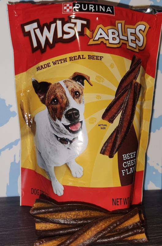 Twist Ables Dog Treats Beef Cheese 4.5 oz. Meijer