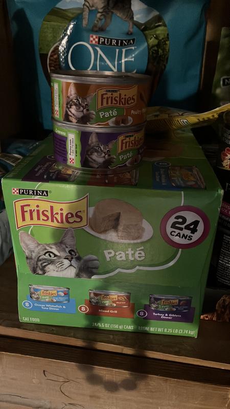 Friskies Mariner s Catch Pate Wet Cat Food 5.5 oz. Petco