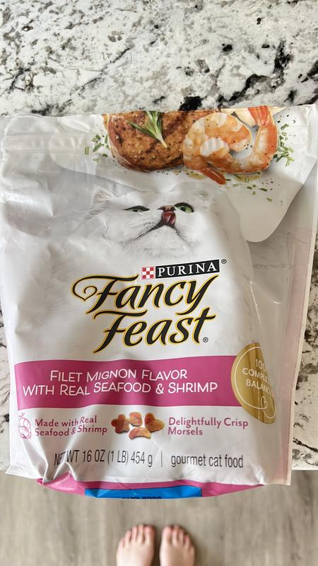 Fancy Feast Filet Mignon Seafood Shrimp Cat Food 3 lbs