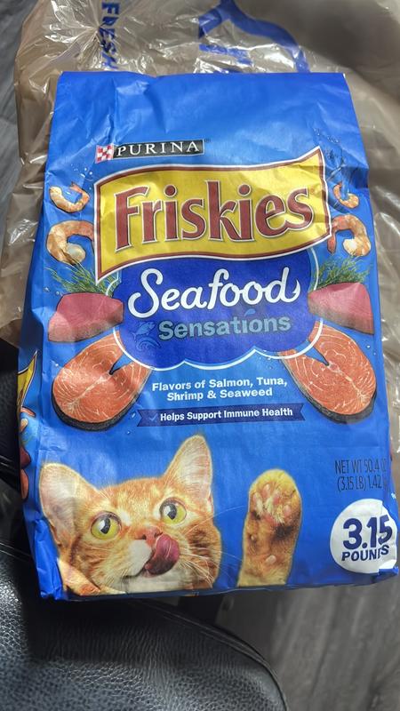 Friskies Seafood Sensations Dry Cat Food Petsense