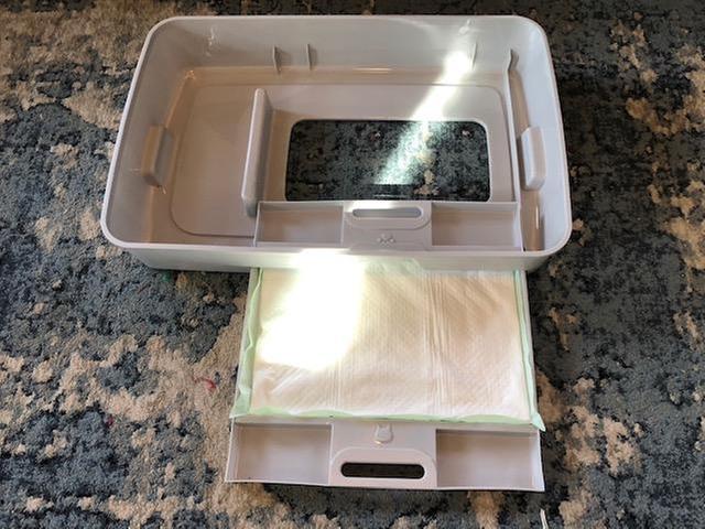 Large breeze outlet litter box