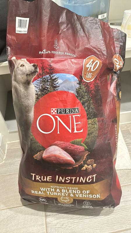 Purina ONE High Protein Natural Dry Dog Food True Instinct With