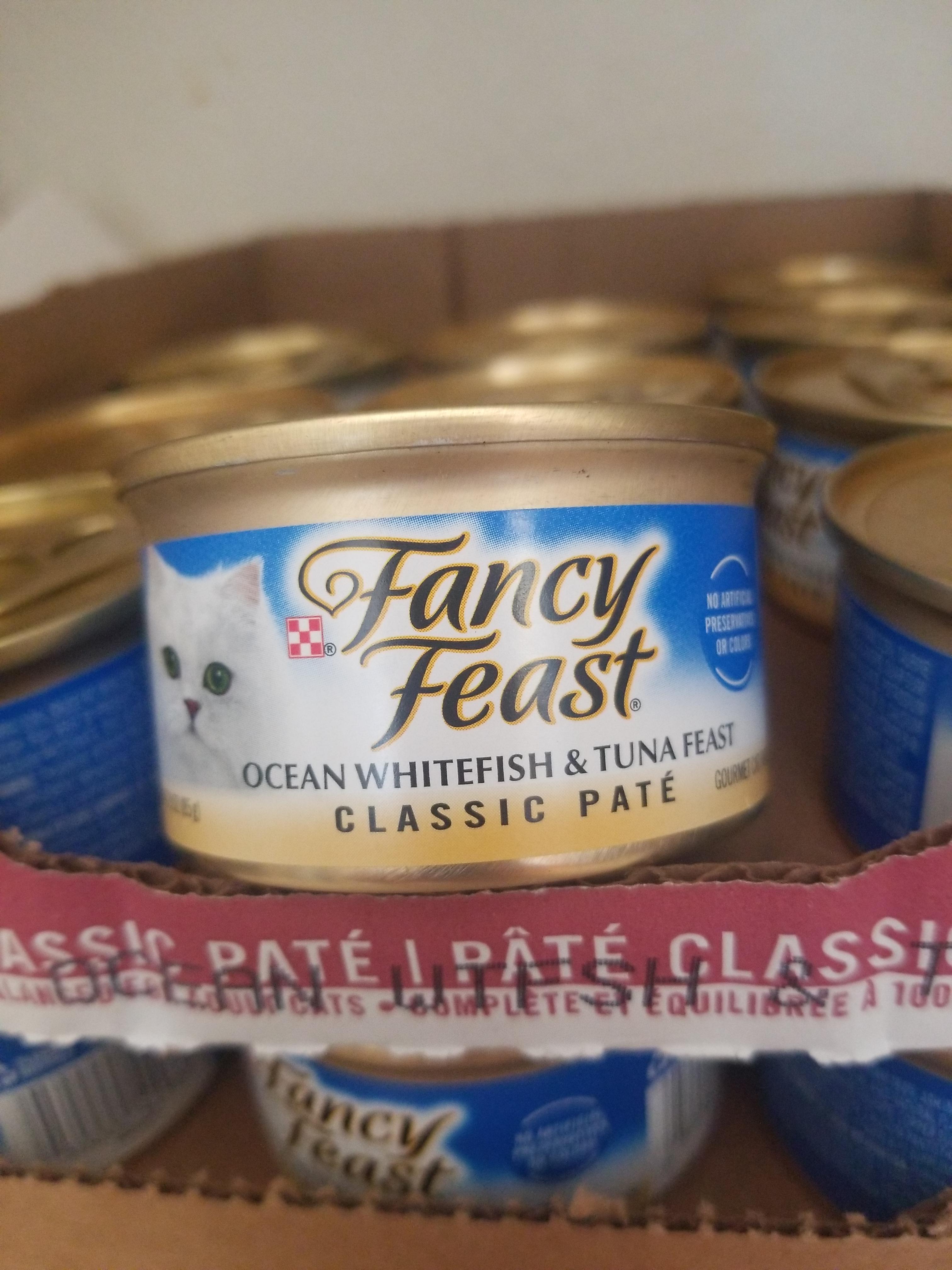 Fancy feast ocean whitefish and tuna classic best sale