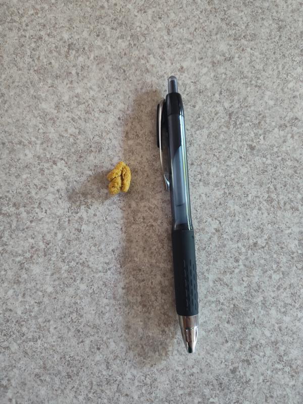 3 kernels stuck together out of the bag of product