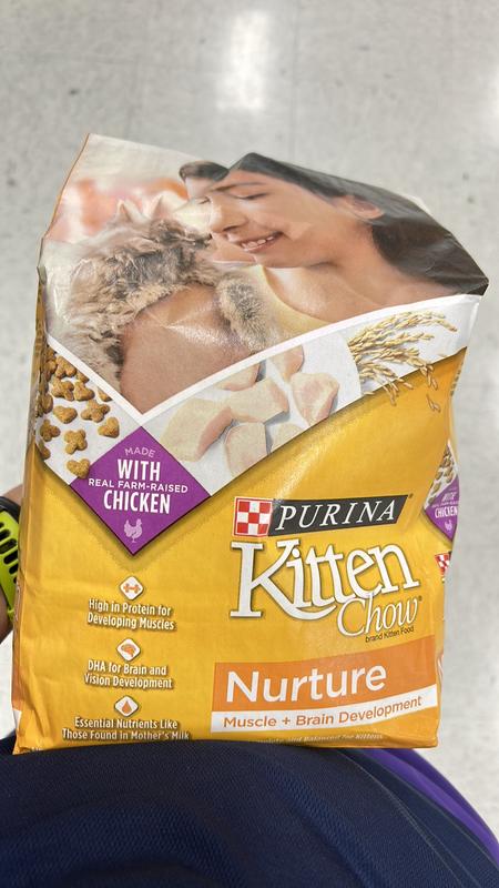 Purina 14 lb Kitten Chow Nurturing Formula Dry Cat Food 198 953