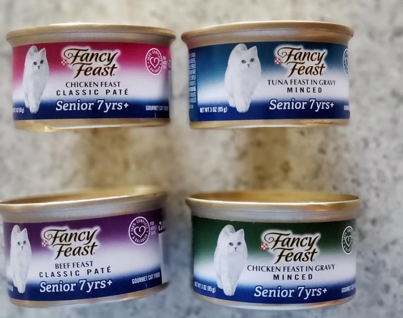 Fancy feast senior cat 2024 food