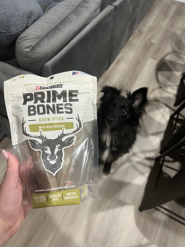 Prime Bones Chew Stick With Wild Venison for Medium Dogs