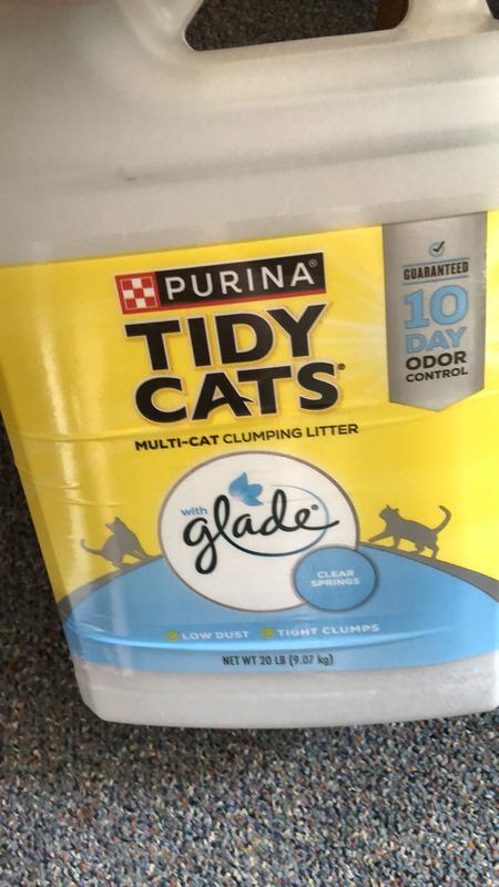 Purina tidy cats clumping litter glade hot sale