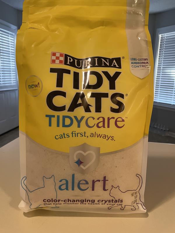 Purina Tidy Cats Tidy Care Alert Crystal Cat Litter 8 lb. Bag