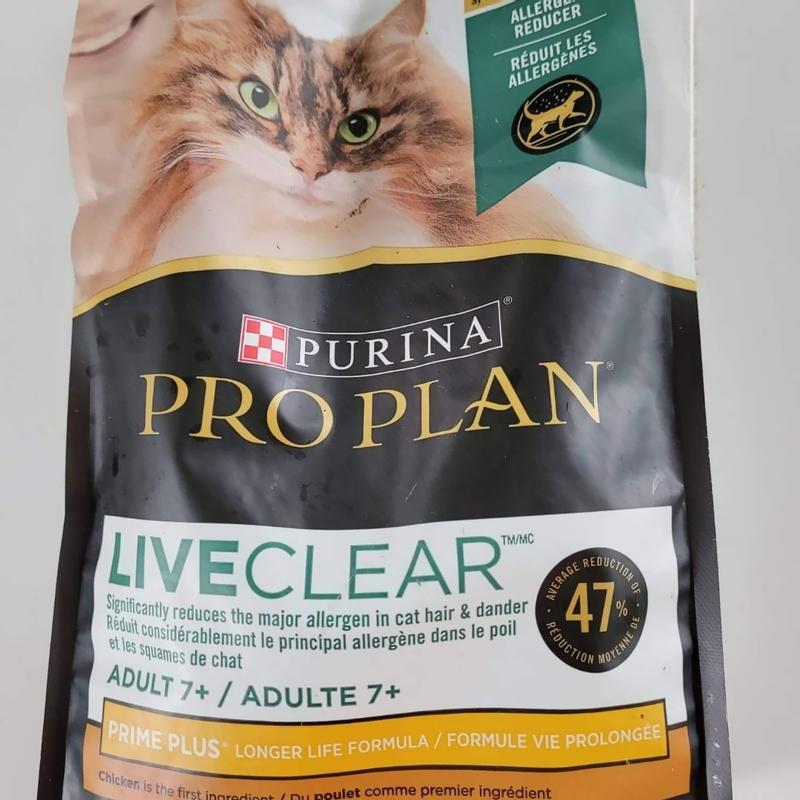 Purina Pro Plan Senior Cat Food LIVECLEAR Adult 7 Prime Plus