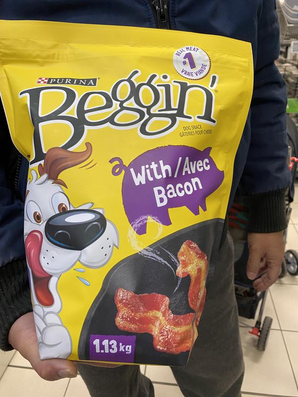 Snack —Purina beggin’with Bacon 🥓