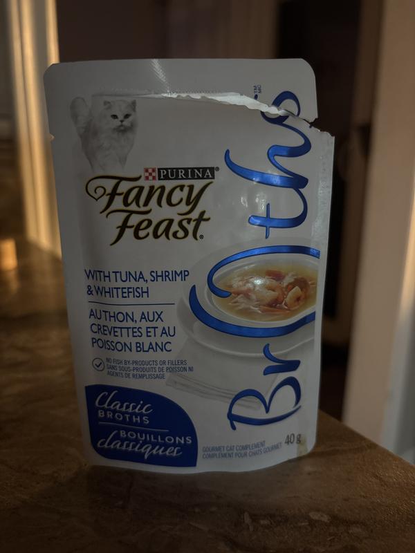 Tuna, shrimp and whitefish broth